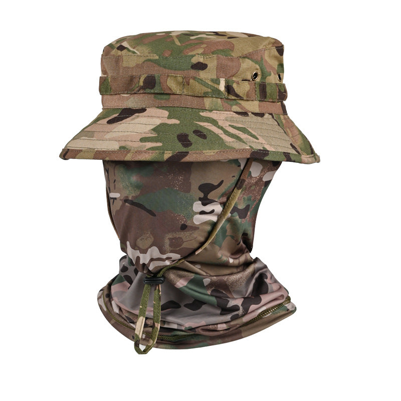 Stealth Camo Boonie Balaclava Set