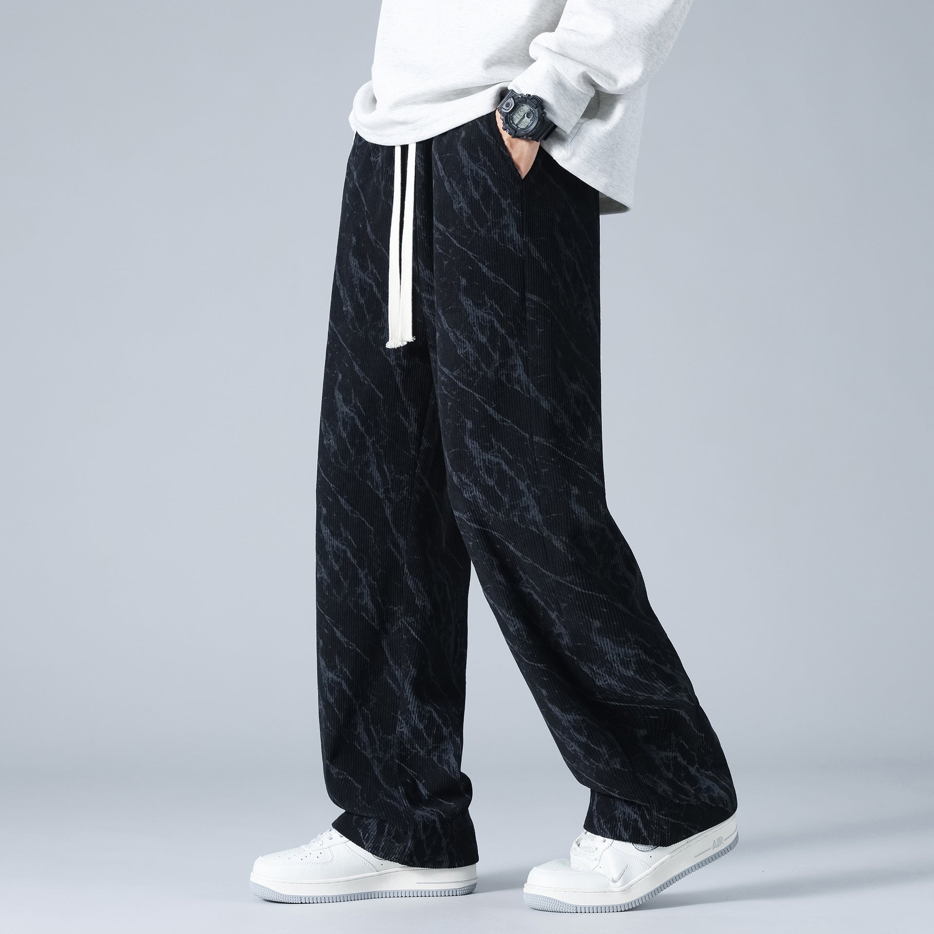 Marble Line Cord Pants