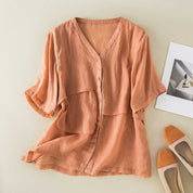 Maria Linen Top
