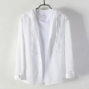 Coastline Hooded Linen Shirt