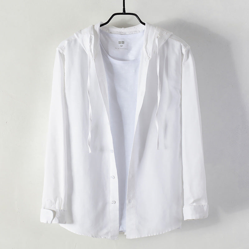 Coastline Hooded Linen Shirt