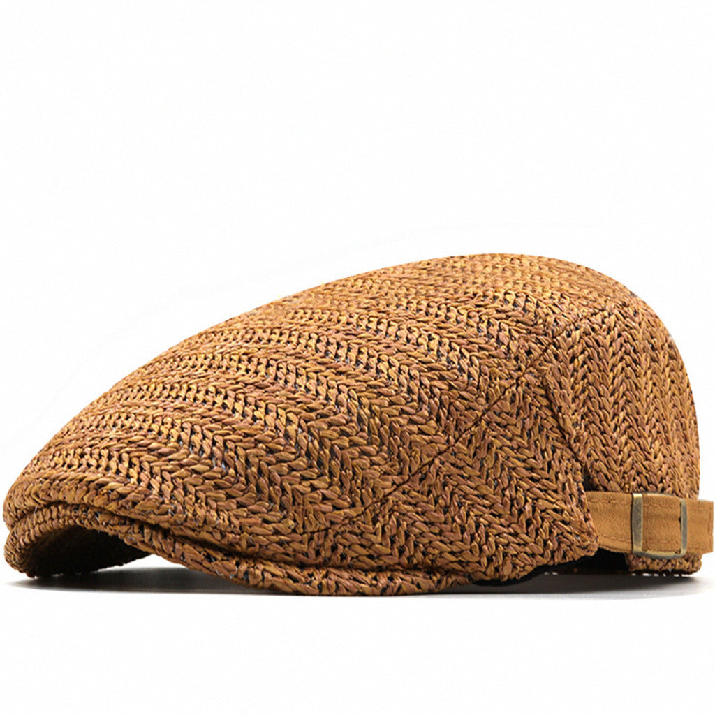 Claremont Woven Flat Cap