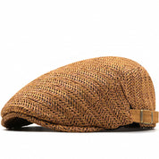 Claremont Woven Flat Cap