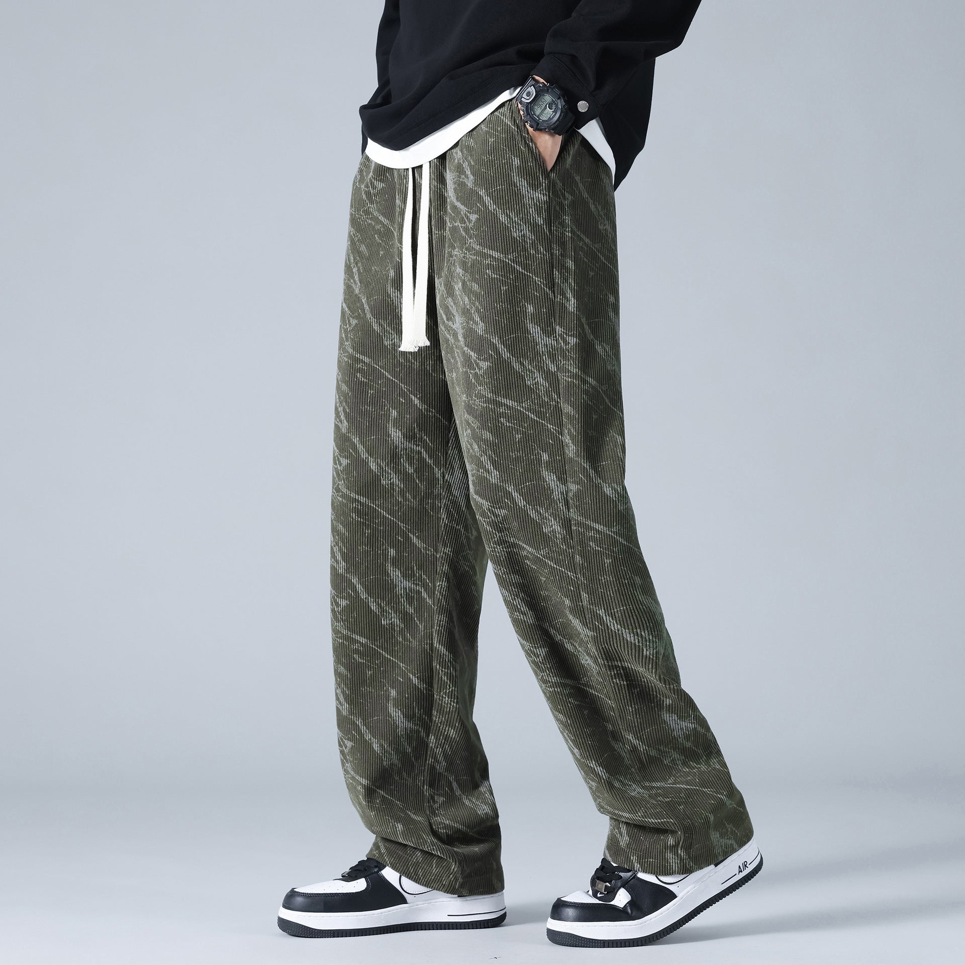 Marble Line Cord Pants