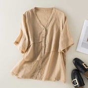 Maria Linen Top