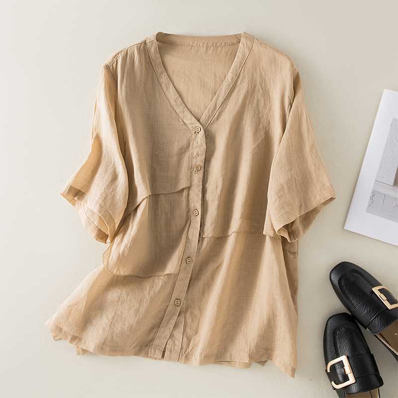 Maria Linen Top