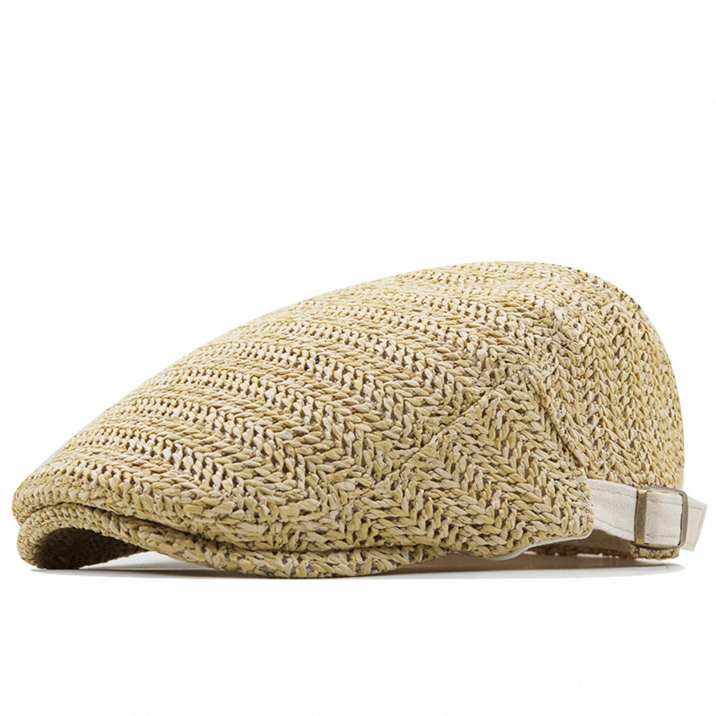 Claremont Woven Flat Cap