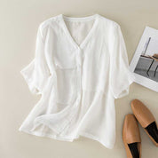 Maria Linen Top