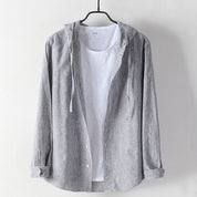 Coastline Hooded Linen Shirt