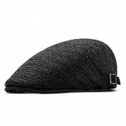 Claremont Woven Flat Cap