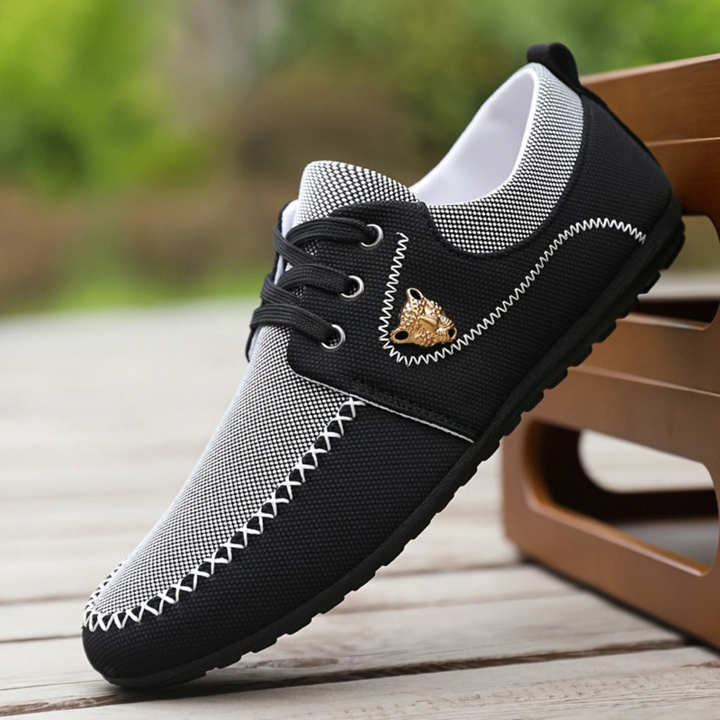Crest Lace Loafers