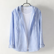 Coastline Hooded Linen Shirt