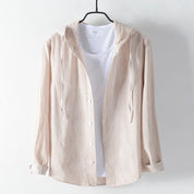 Coastline Hooded Linen Shirt