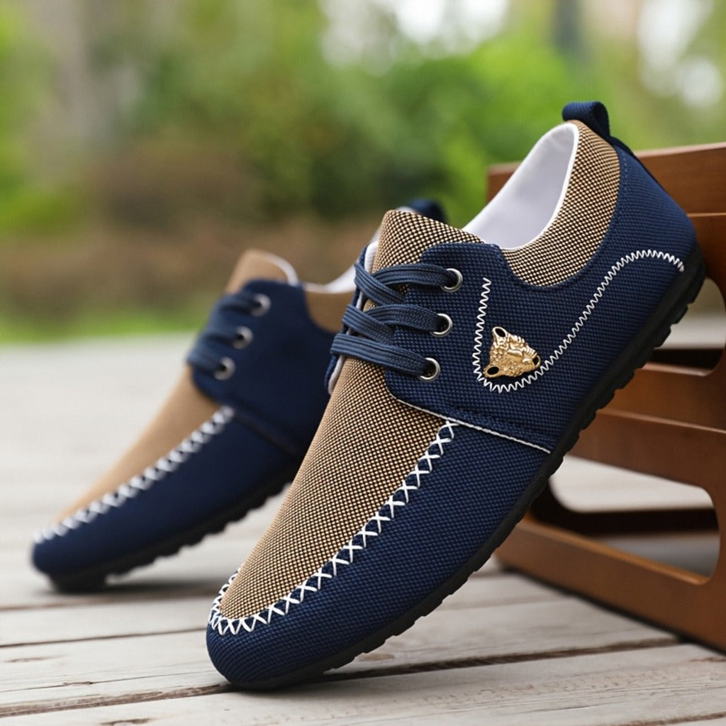 Crest Lace Loafers