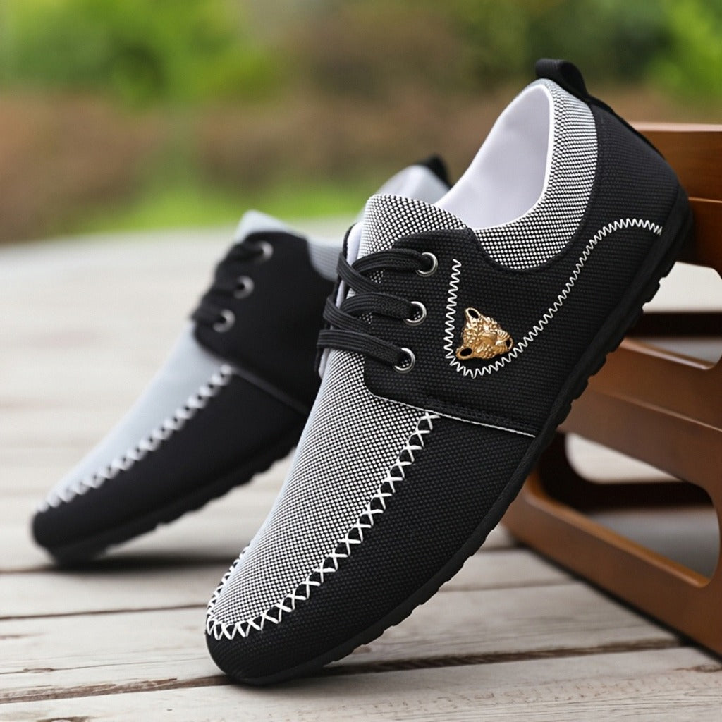 Crest Lace Loafers