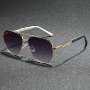 Velocity Gradient Aviator Sunglasses