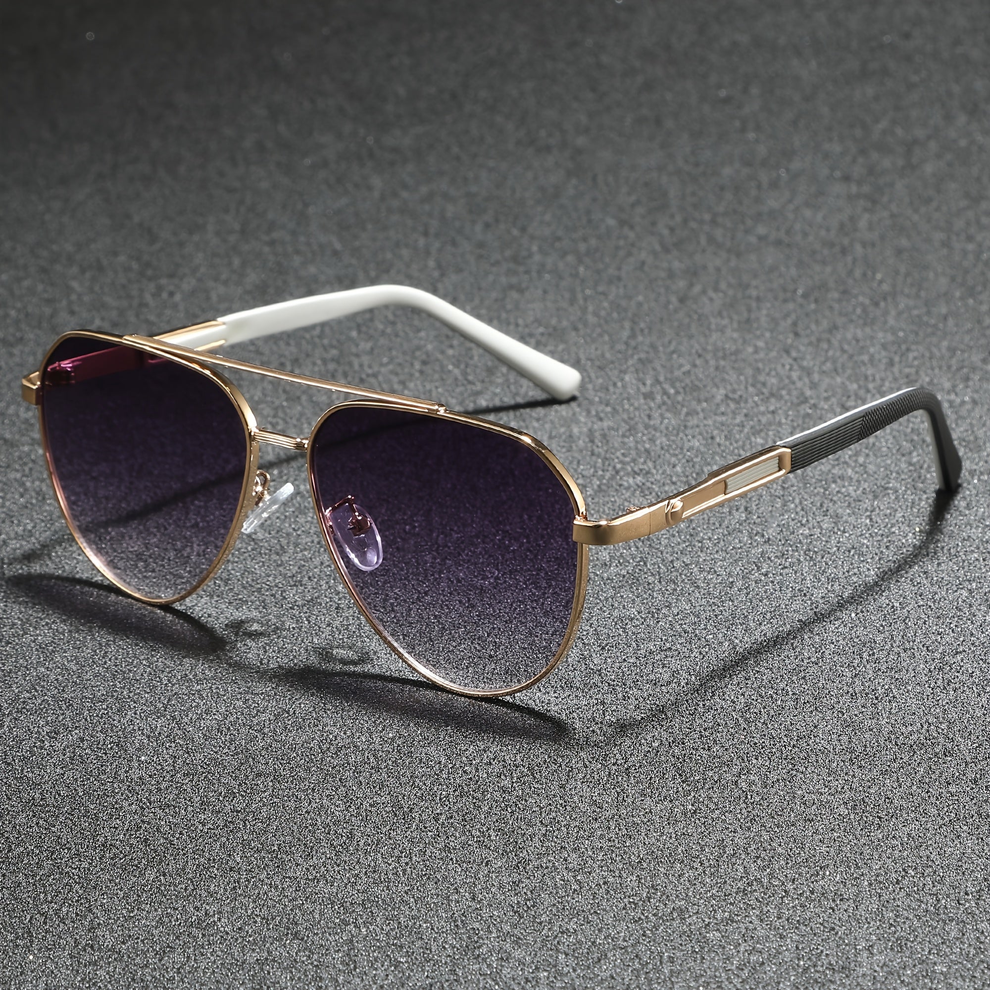 Velocity Gradient Aviator Sunglasses