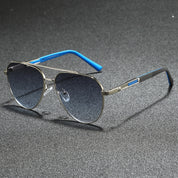 Velocity Gradient Aviator Sunglasses