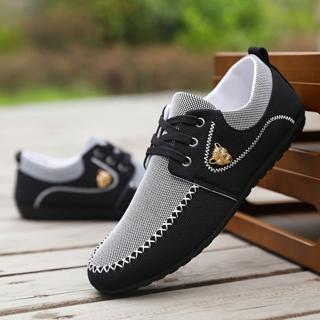 Crest Lace Loafers