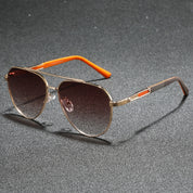 Velocity Gradient Aviator Sunglasses