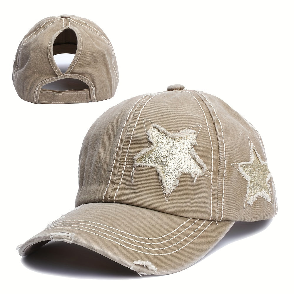 Starlight Distressed Cap