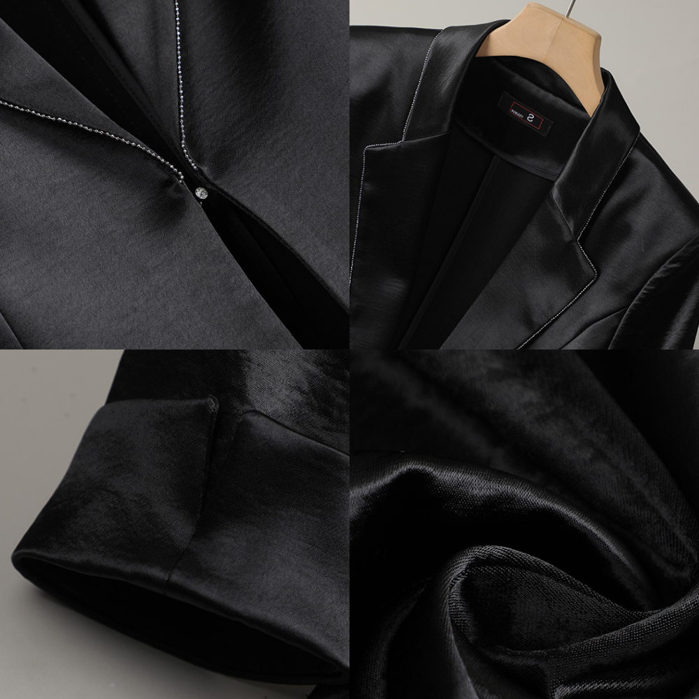 Satin Muse Blazer