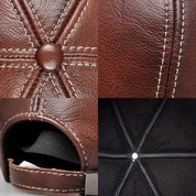 Redwood Leather Cap
